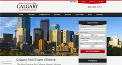 Desktop Screenshot of calgaryrealestatealliance.com